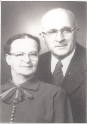 Nora and Pastor Byron M. Flory 1935-1939 Manassas and Oakton