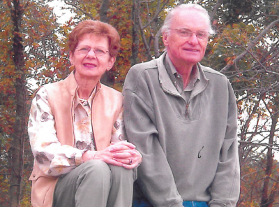 Karen and Interim Pastor Dean Miller