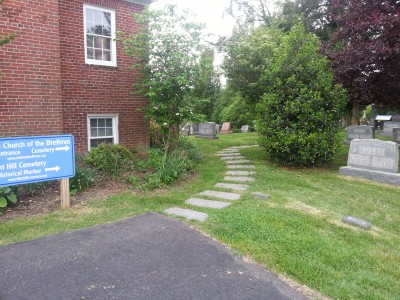 Access Path to Civil War Memorial